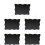 5Pcs Hanging Blackboard Sign Wood Double Sided Wall Message Board 5