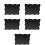 5Pcs Hanging Blackboard Sign Wood Double Sided Wall Message Board 6