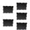 5Pcs Hanging Blackboard Sign Wood Double Sided Wall Message Board 9