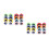 16Pcs Bright Multi Plastic Party Glasses Funny Flower Eyeglass Props 4