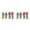 16Pcs Bright Multi Plastic Party Glasses Funny Flower Eyeglass Props 5