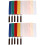 10Pcs Hand-Cranked Referee Flags for Athletics Lightweight Durable 4