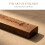 4Pcs Coffee Solid Wood Calligraphy Paperweight for Writing and Drawing 4