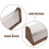 Brown Wood Acrylic Double Sided Office Name Plate Stand 4