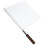 5Pcs White Traffic and Racing Flags with Comfortable Hand Grips 11