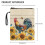 Copertina per libro con cerniera e disegno di gallo e girasole – 5