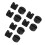 12Pcs Slotted Jack Support Rubber Pads Universal Frame Rail Protector 5