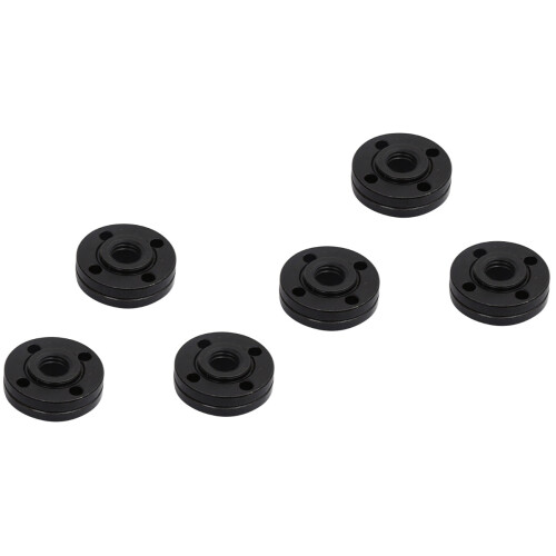 6Pcs Black Angle Sanding Pad Backing Plate for Angle Grinder 2