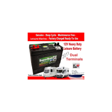 12V 120AH Leisure Battery SuperBatt DT120 for Motorhome Caravan Campervan