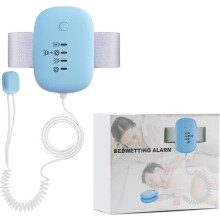 Alarme pipi au lit, son puissant et fortes vibrations, alarme de pot rechargeable par USB, alarme urinaire pour garçons et filles plus âgés.