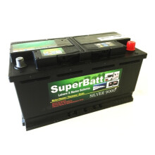 12V 65AH SuperBatt LH65 Dual Purpose HD Deep Cycle Leisure Marine Battery