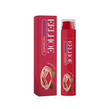 (Red) Glänzende Zahnpasta mit Fruchtgeschmack (Mangogeschmack). Saubere Zähne, frischer Atem, glänzende Pflege-Zahnpasta