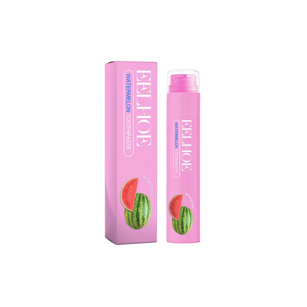 Yeepano (Watermelon) Fruity Flavored Shiny Toothpaste (Mango Flavor) Clean Teeth, Fresh Breath, Shiny Care Toothpaste