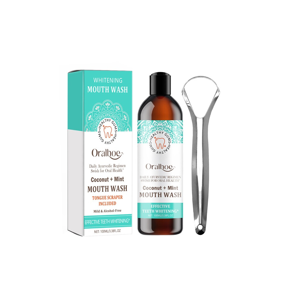 Yeepano Yellow Teeth Brightening Mouthwash Bright Teeth Slightly Stains Tongue Coating Cleansing And Refreshing Care Mouthwash
