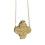 (Gold) Four-leaf clover style coin purse 1