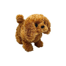 Simulation Pet Dog Toy Soft Plush Stuffed Puppy Electric-Teddys