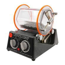 Electric Rotary Polisher Jewelry Tumbler Polishing Machine 5 Gears with Timer for Chamfering Deburring