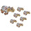 Elephant Statue Home Decoration Good Lucky Elephants-Gold 1