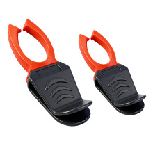 2pcs Fishing Bucket Rod Holder Features Soft Rubber Cushions