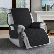 Housse réversible et imperméable pour fauteuil inclinable pour chiens et enfants,