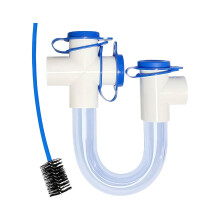 U Shaped Collector 3/4inch Standard Condensate Trap PVC Clear U