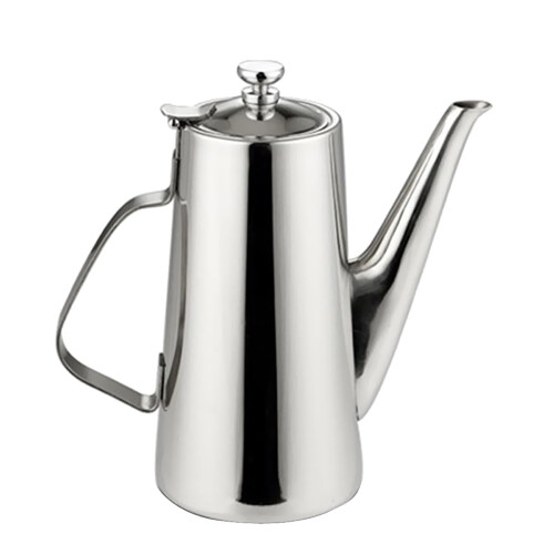 Edelstahlkaraffe mit Deckel und Griff, 2 l