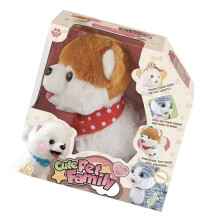 Realistic Electrc Plush Pet Toy With Interactive-Pomeranian