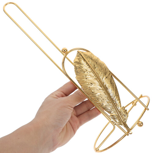 Θήκη για χαρτοπετσέτες Nordic Plume, Golden Iron, 33x14x14cm 2