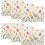 Ensemble de 6 sets de table à motifs floraux et papillons, 30 x 45 cm 1