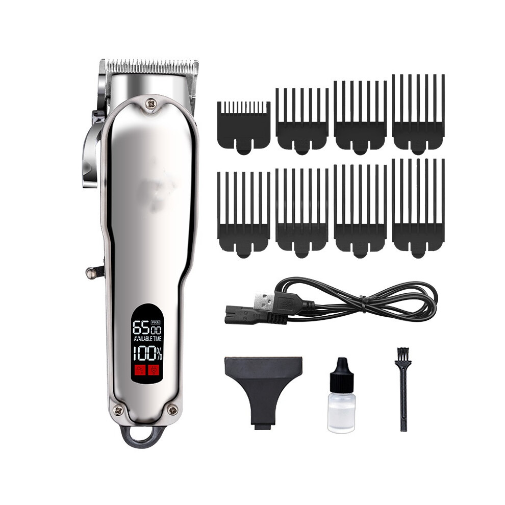 Inf Professional Hair Trimmer - Usb With 8 Distance Combs 0
