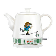 Kabelloser Keramik-Wasserkocher, 0,8 l, Pippi Circus Design