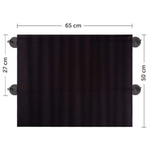 2er-Pack Auto-Seitenfenster-Sonnenschutz Modell 1