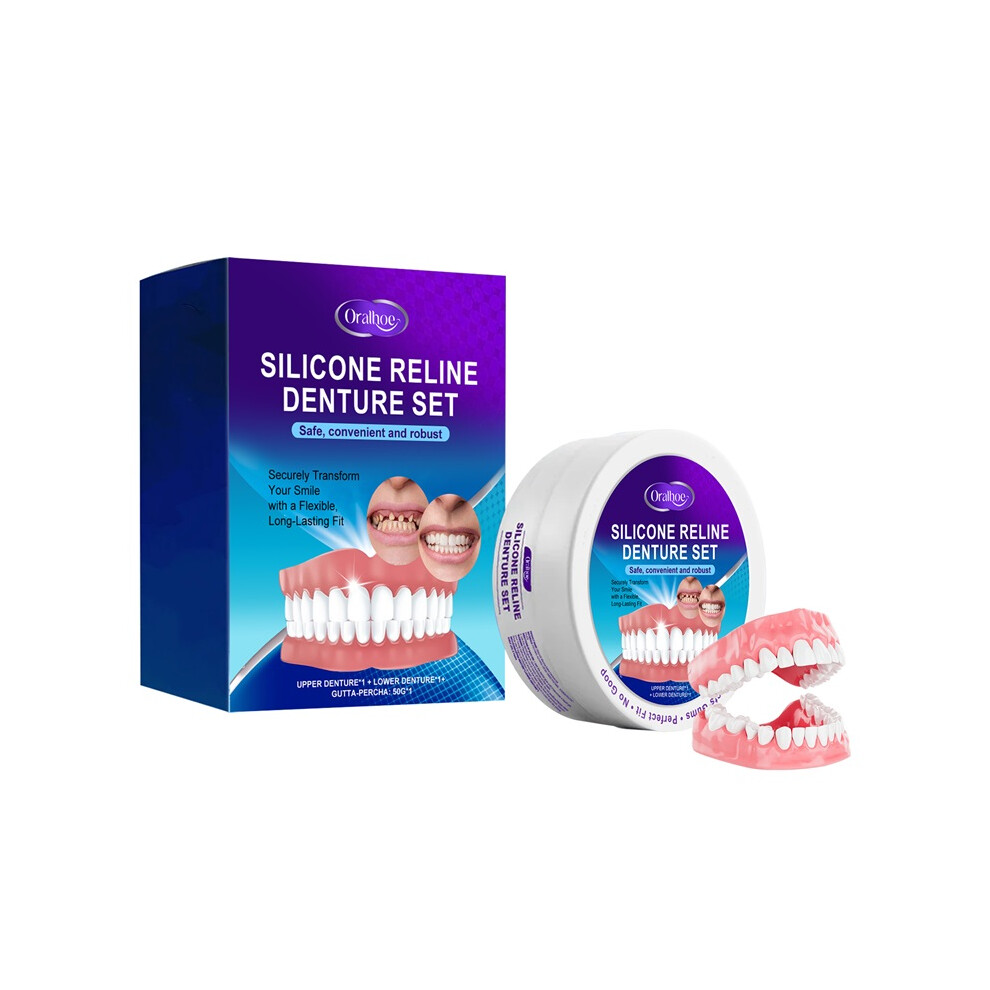 Yeepano Denture Modification Kit Dental Beauty Modification Teeth Adding Comfortable Smile Care Kit