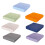 Rund sittdyna Polyester Utomhus Inomhus 40x40x3cm 3