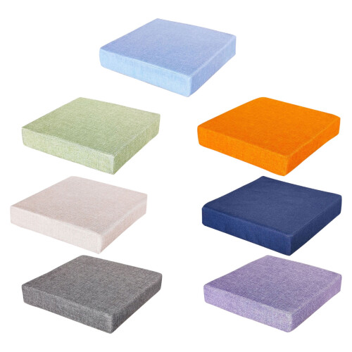 Rund sittdyna Polyester Utomhus Inomhus 40x40x3cm 2
