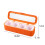 Set di contenitori per spezie in plastica con coperchi e cucchiaini - 4 scomparti 3