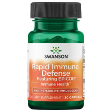 Schnelle Immunabwehr mit EpiCor 500 mg 30 Kapseln Swanson Health Products