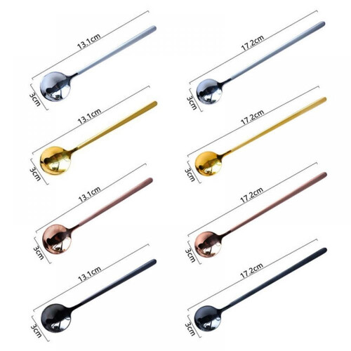 4-Piece Stainless Steel Coffee Spoon Set 2