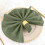 Serviettes carrées en polyester 50 cm (20 po), paquet de 50 1