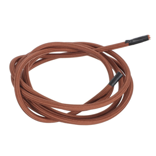 Cabo trançado marrom para luminária pendente, 200 x 0,8 polegadas