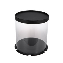 Contenitore per torte con coperchio a cupola trasparente e base da 6 pollici