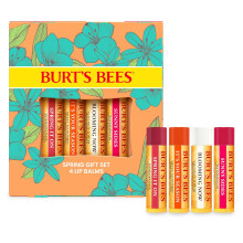 Burt's Bees Gifts Ideas - Just Picked Lip Balm Set, Pomegranate, Watermelon, Sweet Mandarin, Coconut & Pear, 4 Tubes, 0.15 oz. (Just Picked)
