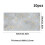 Living And Home 10Pcs Self-Adhesive Marble Pattern Wall Tile Stickers 5