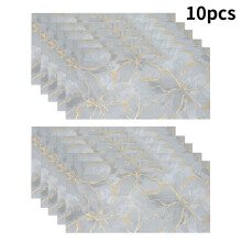 10Pcs Self-Adhesive Marble Pattern Wall Tile Stickers