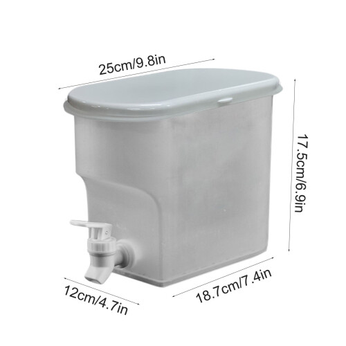 3.5L Cold Beverage Dispenser Plastic Juice Tea Dispenser 1
