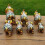 Elephant Statue Home Decoration Good Lucky Elephants-Gold 6