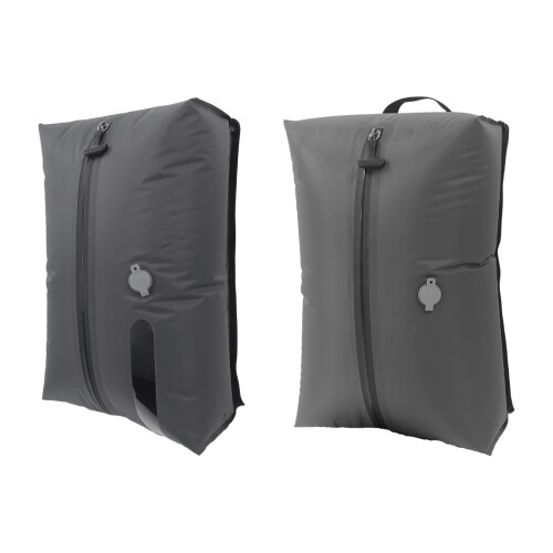 Visual Window Equipped 17L Gray Vacuum Bag For Organized-1 1