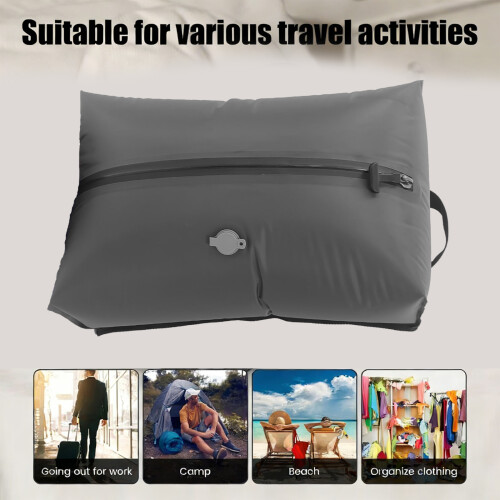 Visual Window Equipped 17L Gray Vacuum Bag For Organized-1 2