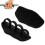Neue Griffverstärker-Silikonhandschuhe für Fitnesstraining Black 1
