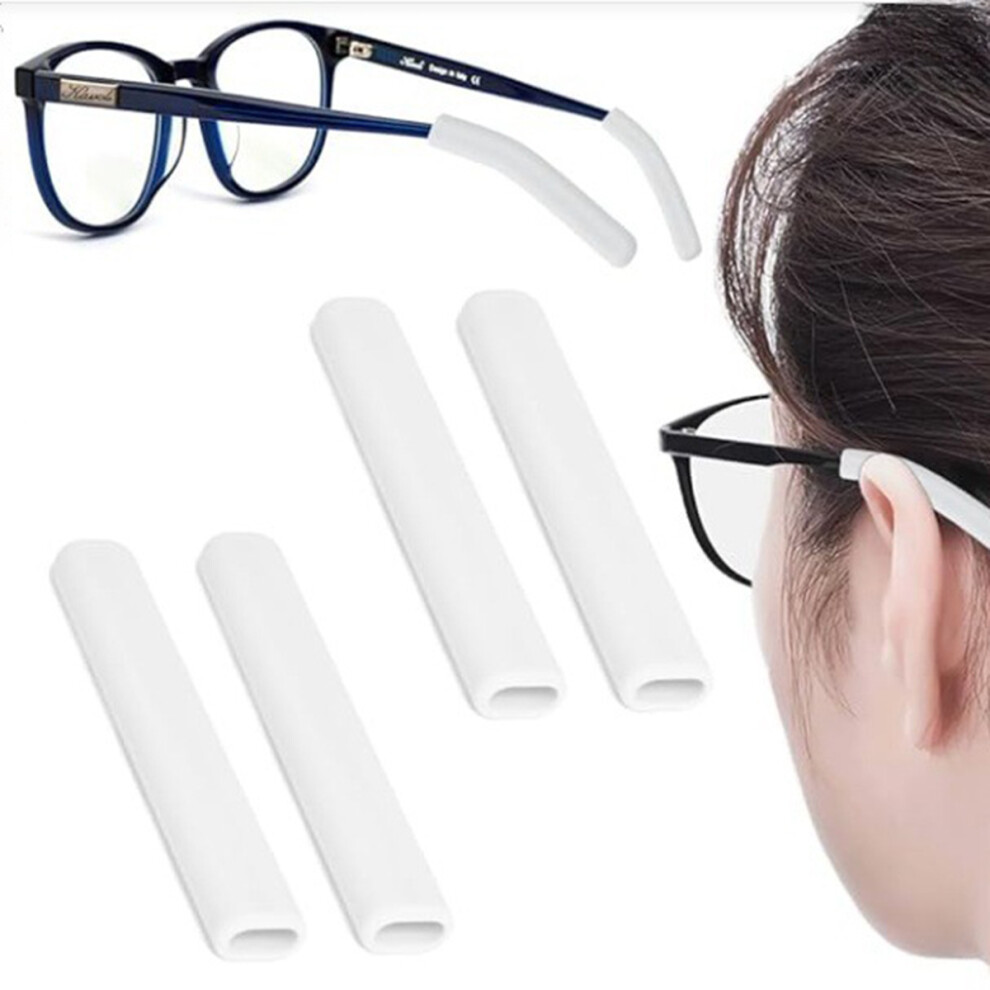 Inf Silicone Anti-Slip Pads For Glasses -2 Pairs White